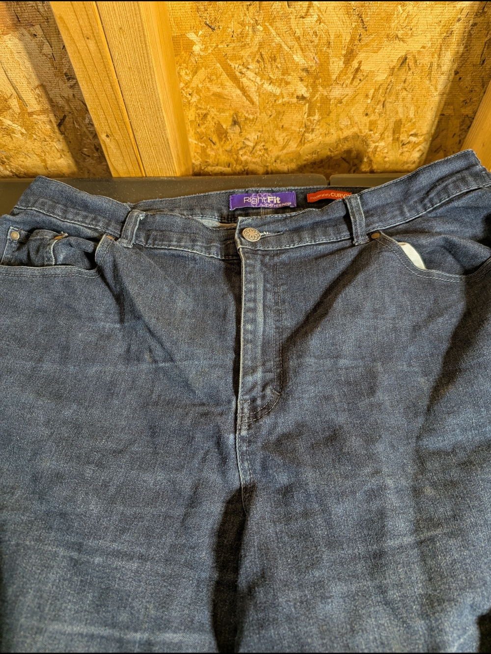 Ladies Dark Blue Jeans